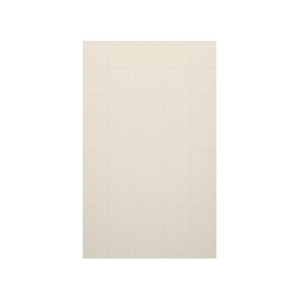 SSSQ-3696-1 36 x 96 Swanstone® Square Tile Glue up Bath Single Wall Panel in Bisque