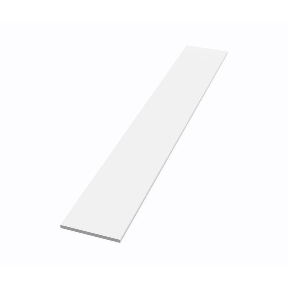 VT55FA 1/2'' x 8'' x 55'' Front Apron Panel in White