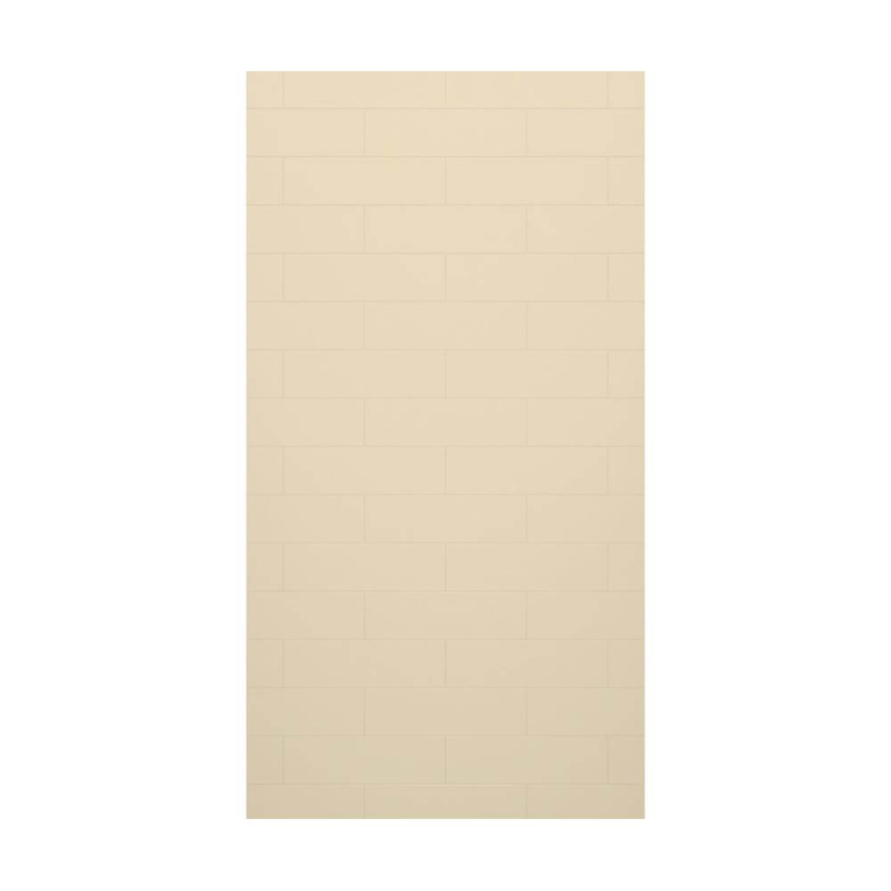 MSMK-7238-1 38 x 72 Swanstone® Modern Subway Tile Glue up Bathtub and Shower Single Wall Pane