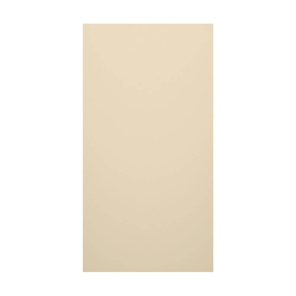 SMMK-7236-1 36 x 72 Swanstone® Smooth Glue up Bathtub and Shower Single Wall Panel in Bone