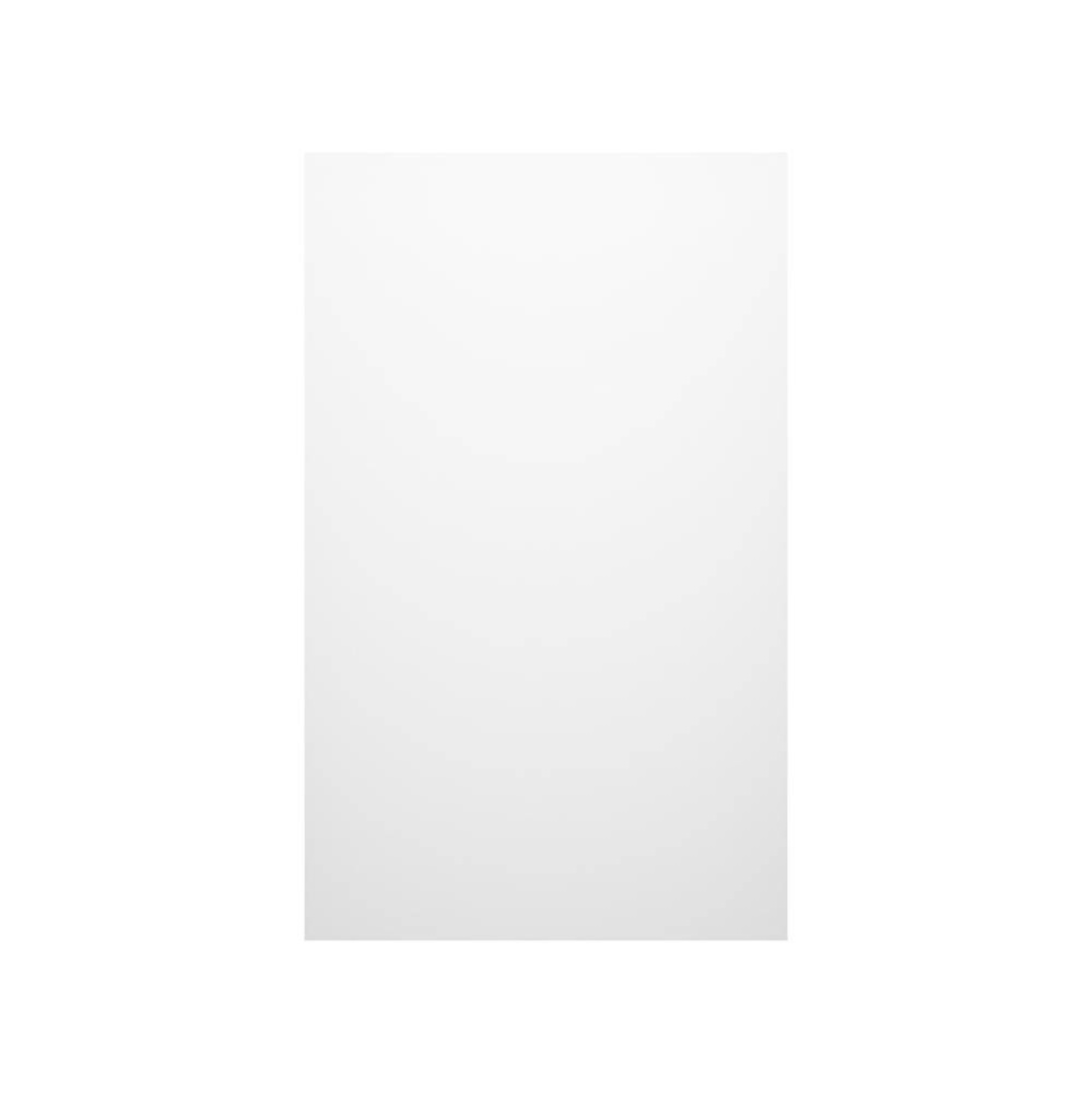 SS-6296-1 62 x 96 Swanstone® Smooth Glue up Bathtub and Shower Single Wall Panel in White