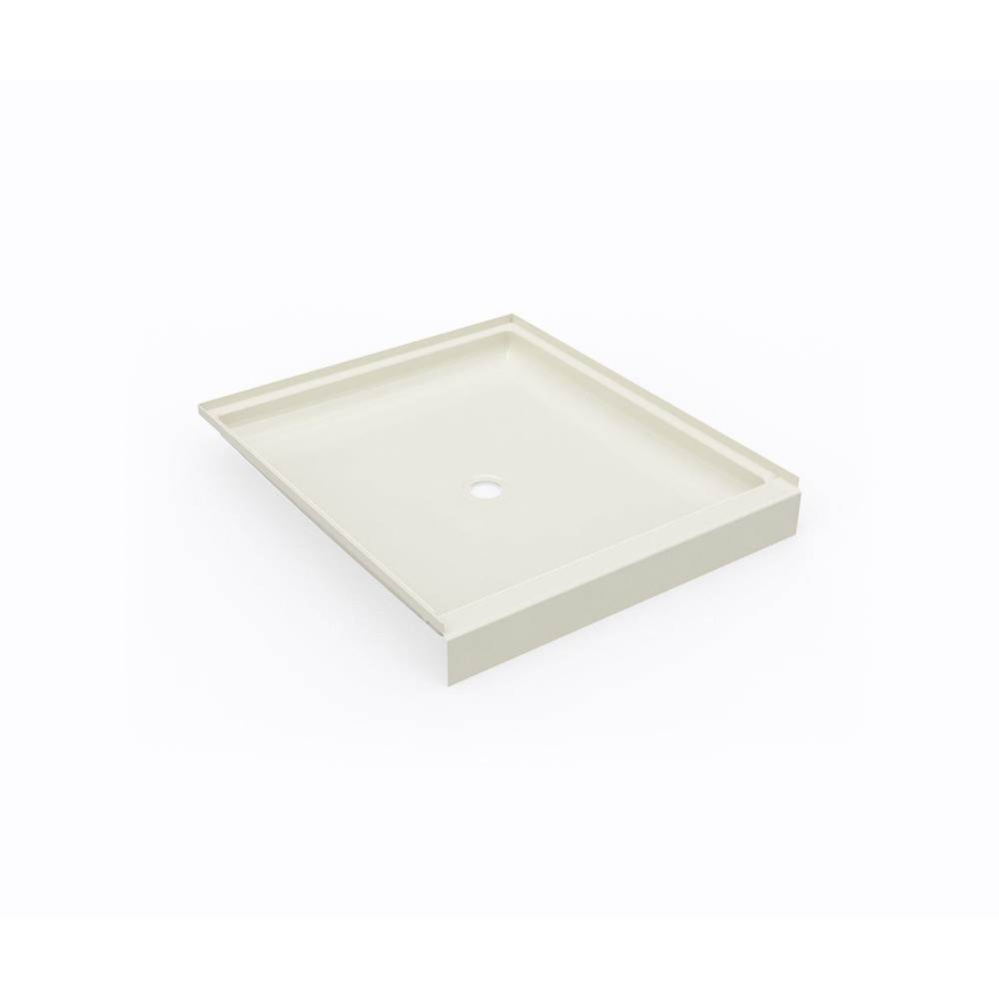 SS-4236 42 x 36 Swanstone® Alcove Shower Pan with Center Drain in Bone