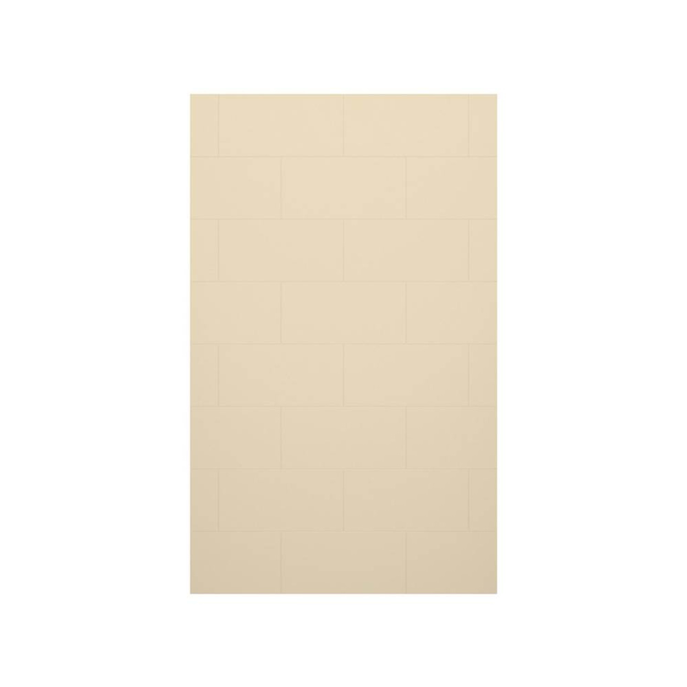 TSMK-8462-1 62 x 84 Swanstone® Traditional Subway Tile Glue up Bathtub and Shower Single Wall