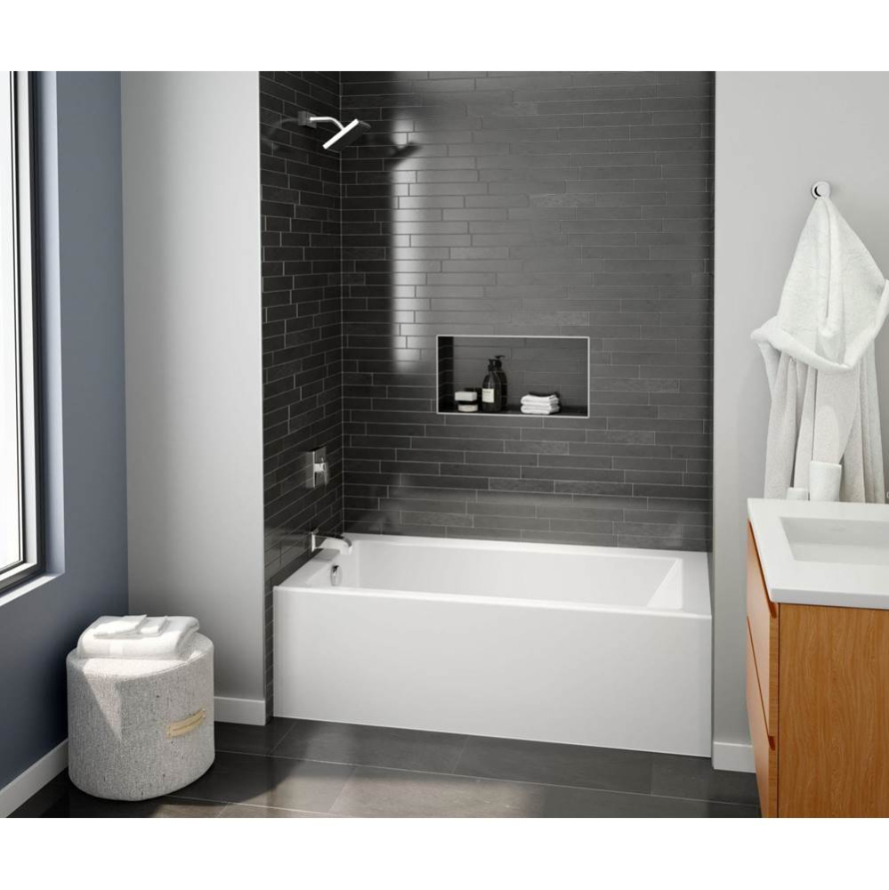 VP6030CTMINL/R 60 x 30 Veritek™ Pro Bathtub with Left Hand Drain in White