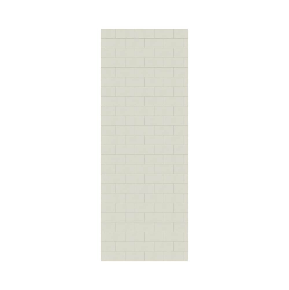MTMK-9636-1 36 x 96 Swanstone® Metro Subway Tile Glue up Bathtub and Shower Single Wall Panel