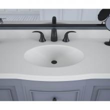 Swan EV02255.010 - EV1B2255 Europa 22 x 55 Single Bowl Vanity Top in White