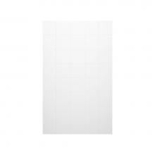 Swan SSSQ629601.010 - SSSQ-6296-1 62 x 96 Swanstone® Square Tile Glue up Bath Single Wall Panel in White