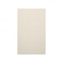 Swan SSSQ629601.018 - SSSQ-6296-1 62 x 96 Swanstone® Square Tile Glue up Bath Single Wall Panel in Bisque