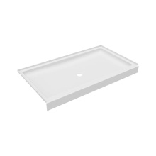 Swan FF03460MD.010 - R-3460 34 x 60 Veritek Alcove Shower Pan with Center Drain in White
