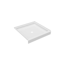 Swan FF03636MD.010 - R-3636 36 x 36 Veritek Alcove Shower Pan with Center Drain in White