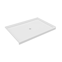 Swan FF04260MD.010 - R-4260 42 x 60 Veritek Alcove Shower Pan with Center Drain in White