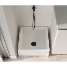 Swan MS02424WA.033 - MS-2424 24 x 24 Veritek Floor Mount Single Bowl Mop Service Sink in Flock