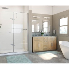 Swan HTV10045082.201 - Odile Suite Vertical Hand Towel Holder in Brushed Chrome