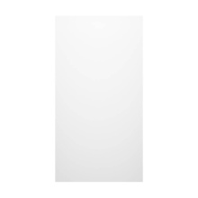 Swan SMMK9662.010 - SMMK-9662-1 62 x 96 Swanstone® Smooth Glue up Bathtub and Shower Single Wall Panel in White