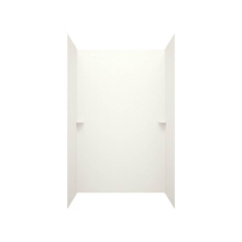 Swan SI00603.018 - SSIT-60-3 34 x 60 x 60 Swanstone® Smooth Glue up Tub Wall Kit in Bisque