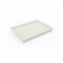 Swan SF03448MD.037 - SS-3448 34 x 48 Swanstone® Alcove Shower Pan with Center Drain in Bone