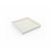 Swan SF03636MD.037 - SS-3636 36 x 36 Swanstone® Alcove Shower Pan with Center Drain in Bone