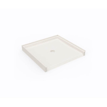 Swan SF03738MD.018 - STS-3738 37 x 38 Swanstone® Alcove Shower Pan with Center Drain in Bisque