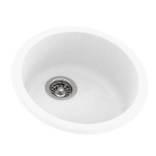 Swan US00018RB.037 - USRB-18 Swanstone® Undermount Round Bowl Sink in Bone
