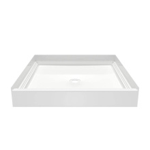 Swan VP4242CPAN.010 - VP4242CPAN Veritek™ Pro Alcove Shower Pan with Center Drain in White