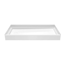 Swan VP6030CPANNSR.010 - VP6030CPANNSL/R Veritek™ Pro Alcove Shower Pan with Right Hand Drain in White