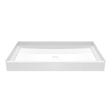 Swan VP6034CPANNS.010 - VP6034CPANNS Veritek™ Pro Alcove Shower Pan with Center Drain in White