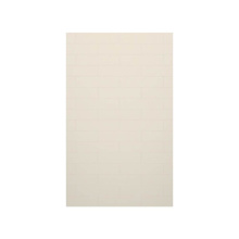 Swan MSMK8462.018 - MSMK-8462-1 62 x 84 Swanstone® Modern Subway Tile Glue up Bathtub and Shower Single Wall Pane