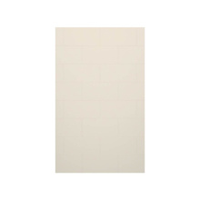 Swan TSMK9662.018 - TSMK-9662-1 62 x 96 Swanstone® Traditional Subway Tile Glue up Bathtub and Shower Single Wall