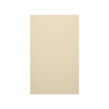 Swan TSMK8462.037 - TSMK-8462-1 62 x 84 Swanstone® Traditional Subway Tile Glue up Bathtub and Shower Single Wall