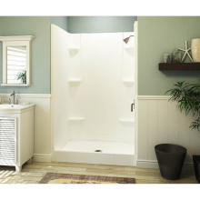 Swan VP4834CSA.010 - VP4834CSA 48 x 34 Veritek™ Pro Alcove Center Drain Four-Piece Shower in White