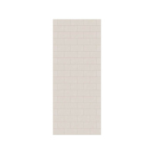 Swan MTMK7230.018 - MTMK-7230-1 30 x 72 Swanstone® Metro Subway Tile Glue up Bathtub and Shower Single Wall Panel