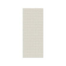 Swan MTMK7232.037 - MTMK-7232-1 32 x 72 Swanstone® Metro Subway Tile Glue up Bathtub and Shower Single Wall Panel