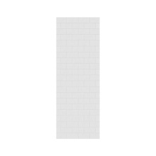 Swan MTMK8432.010 - MTMK-8432-1 32 x 84 Swanstone® Metro Subway Tile Glue up Bathtub and Shower Single Wall Panel