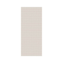 Swan MTMK8438.018 - MTMK-8438-1 38 x 84 Swanstone® Metro Subway Tile Glue up Bathtub and Shower Single Wall Panel