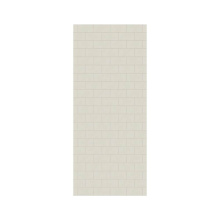 Swan MTMK8442.037 - MTMK-8442-1 42 x 84 Swanstone® Metro Subway Tile Glue up Bathtub and Shower Single Wall Panel