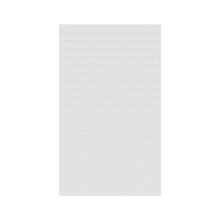 Swan MTMK8450.010 - MTMK-8450-1 50 x 84 Swanstone® Metro Subway Tile Glue up Bathtub and Shower Single Wall Panel