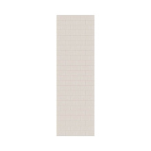 Swan MTMK9630.018 - MTMK-9630-1 30 x 96 Swanstone® Metro Subway Tile Glue up Bathtub and Shower Single Wall Panel