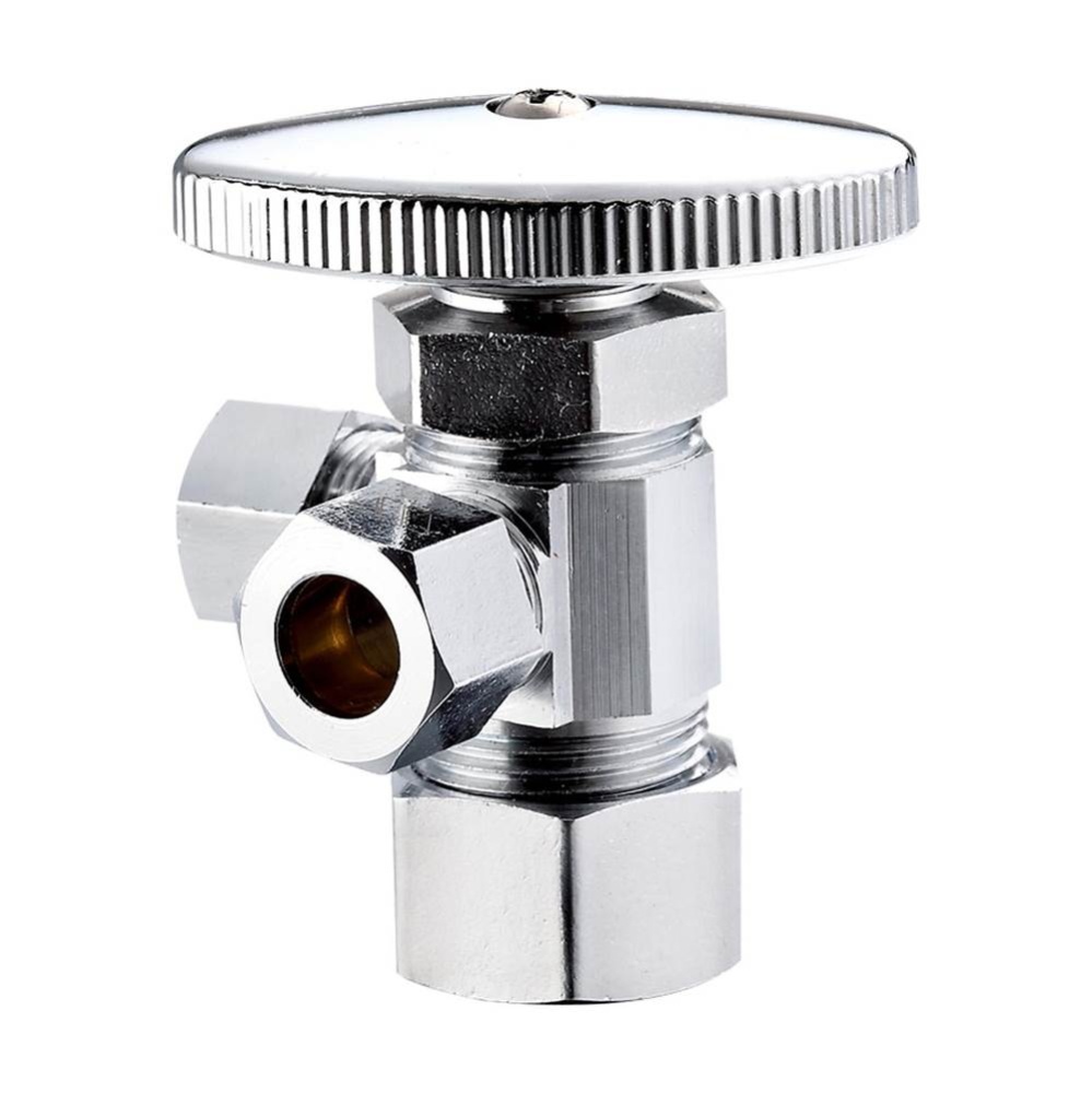 0147020-ang Stop 5/8od x 3/8od x 3/8od 3-way Comp Multi Chrm 1/bx