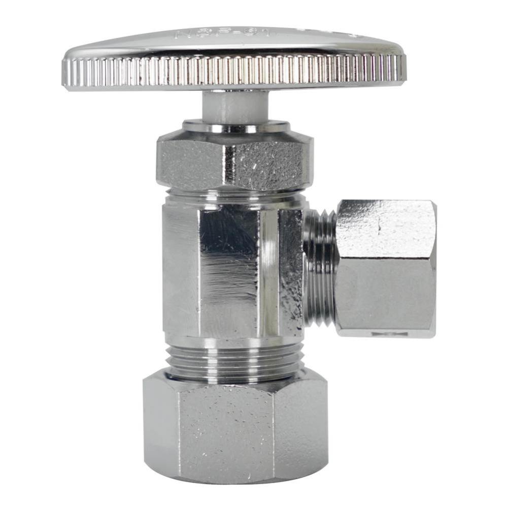 0147039 - Ang Stop 5/8od x 1/2od Comp Multi-turn Chrome 1/bx