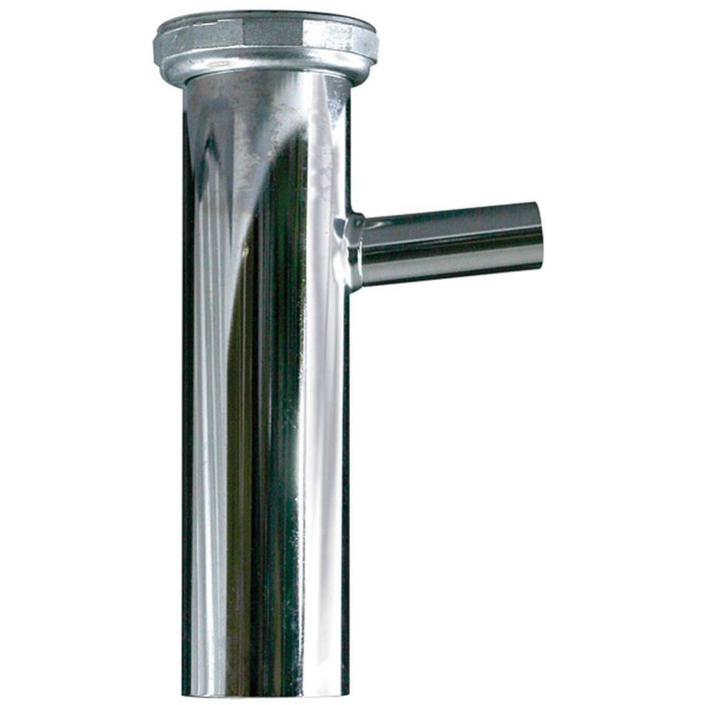 0140728 - Dw Tailpiece Chrome Direct Connect 1-1/2 x 6 W/ 1/2 Dwbr