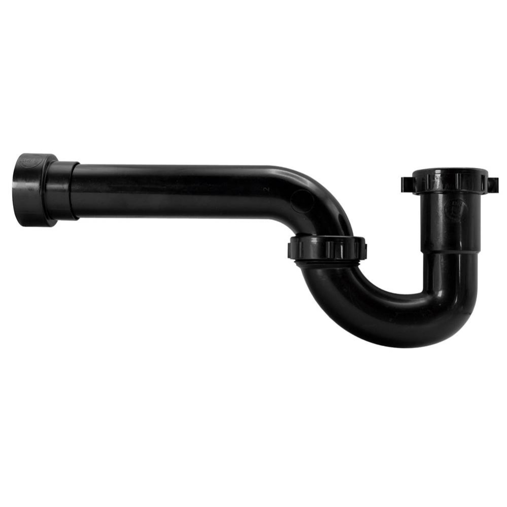 P-trap Black 1-1/2 W/abs Solvent-weld Trap Adapter 1/bg