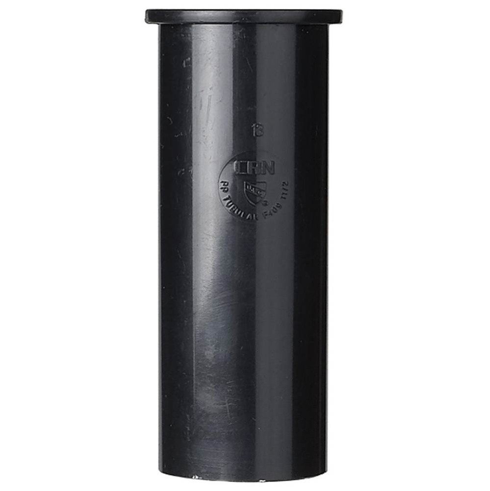 Flanged Sink Tailpiece Black 1-1/2 x 4