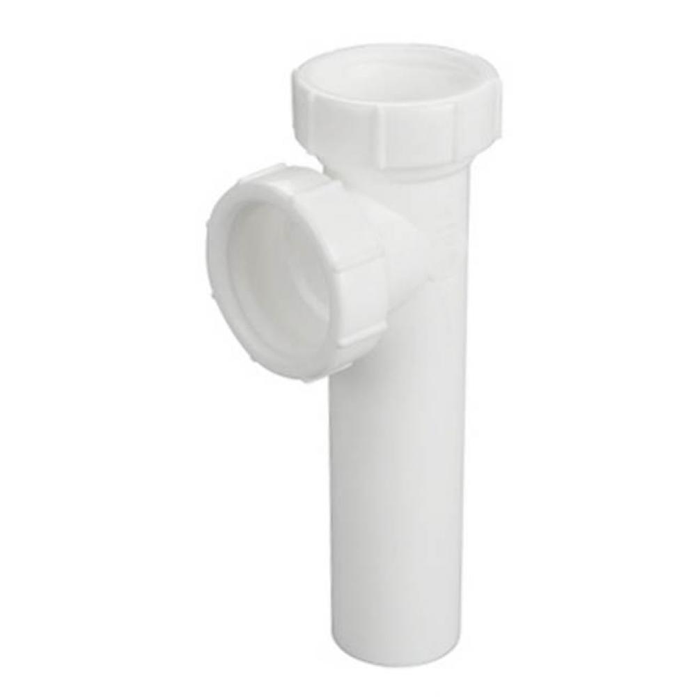 End Out Tee White Slip Joint 1-1/2 1/bg