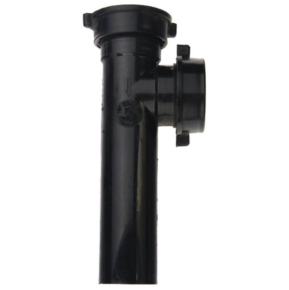 End Out Tee Black Direct Connect 1-1/2 1/bg