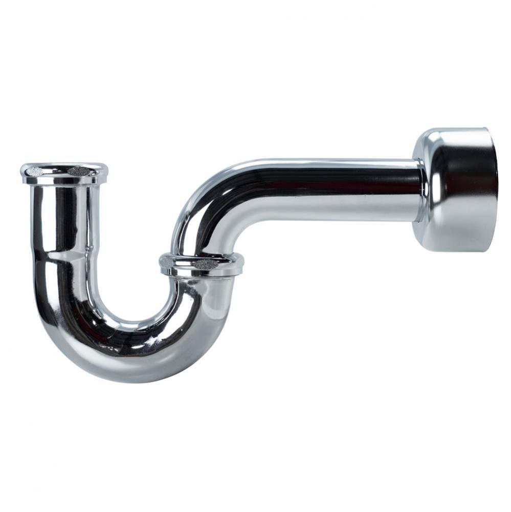 P-trap 1-1/2 W/ Box Escut & Brass Nuts Chrome 17ga 1/bx