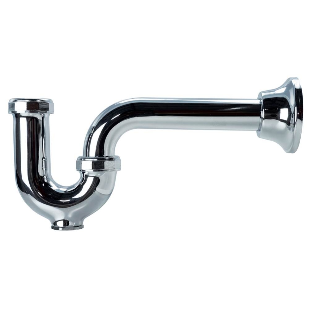 P-trap 1-1/4 W/clean Out Bell Escutcheon 17ga 1/bx