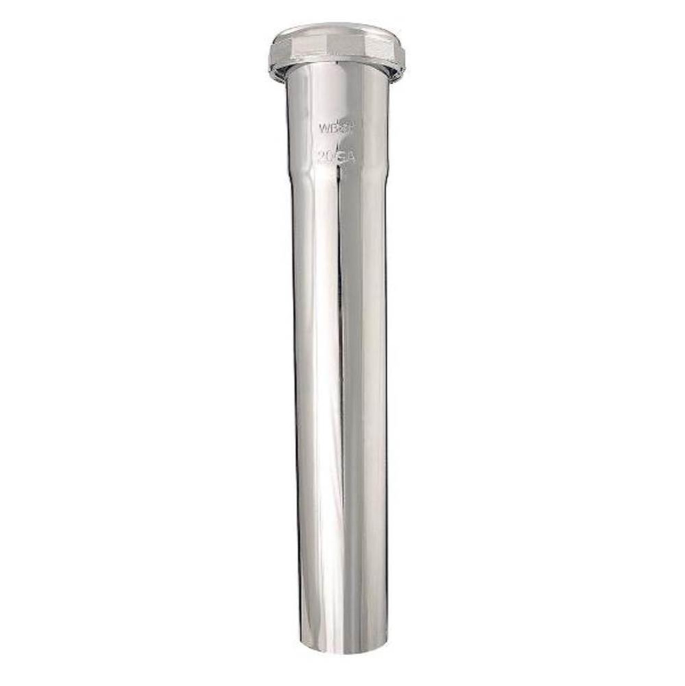 Extension Slip Joint 1 1/2 x 8 Chrome 22ga