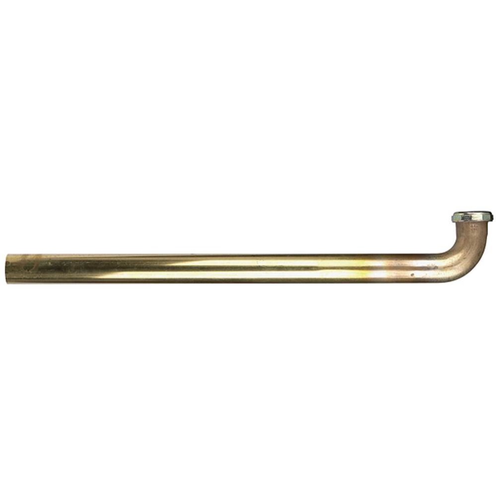 Waste Arm Slip Joint 1-1/2 x 24 Rough Brass 22g