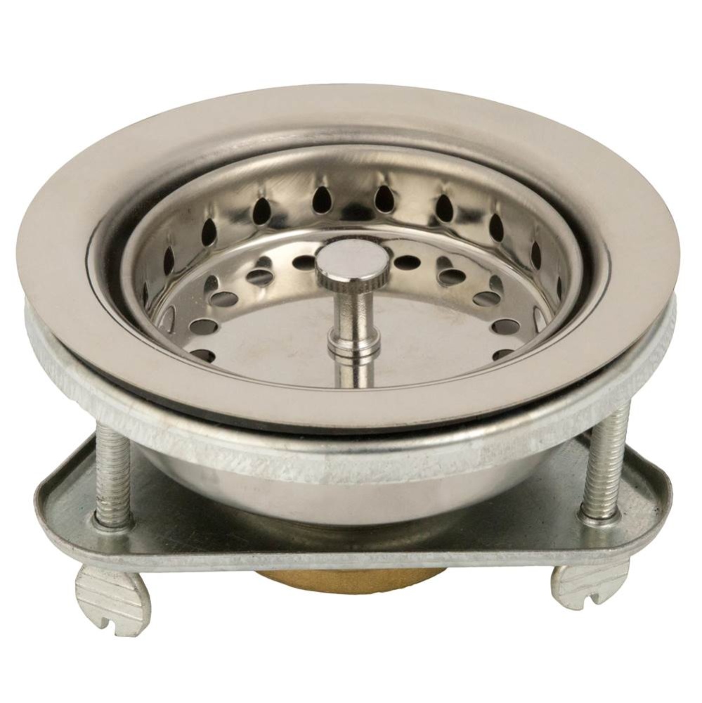 Eez-on Sink Strainer Chrome W/ Brass Nut 1/bx