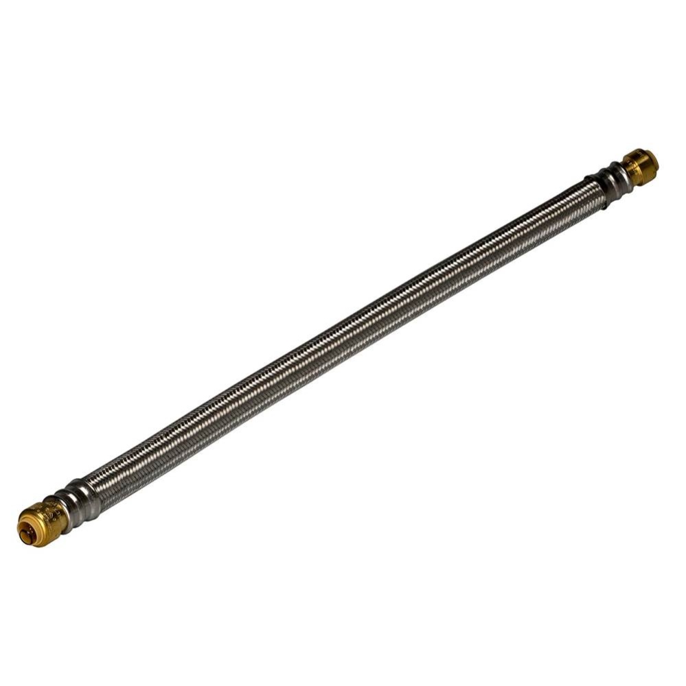 Repair Coupling 3/4 Pdq x 3/4 Pdq 24in Braided Ss